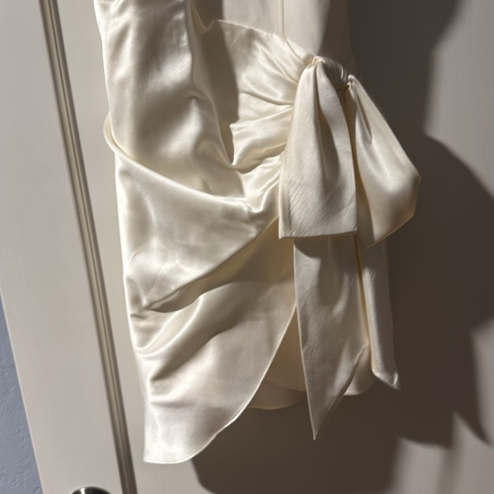Cinq A Sept Windsor Ivory Mini Dress Size 2 - Picture 9 of 10